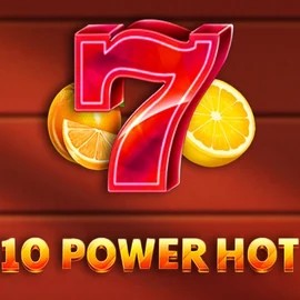 10 Power Hot online game logo by Amusnet Interactive on casinoostake.eu