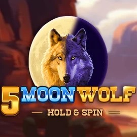 5 Moon Wolf by Apparat Gaming, showcased at casinoostake.eu – game logo