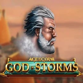 Age Of The Gods: God of Storms by Playtech, showcased at casinoostake.eu – game logo