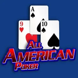 All American Poker slot visual from RTG (Reel Time Gaming) available on casinoostake.eu