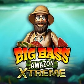 Official Slots logo: Big Bass Amazon Xtreme by Pragmatic Play at Stake Casino