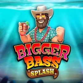 Official Slots logo: Bigger Bass Splash by Pragmatic Play at Stake Casino