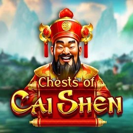 Chests of Cai Shen game by Pragmatic Play – logo hosted on Stake Casino