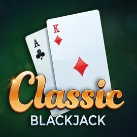 Classic Blackjack logo by Red Tiger Gaming Stake Casino