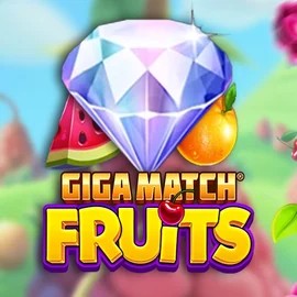 Giga Match Fruits casino game by RubyPlay – featured logo at Stake Casino