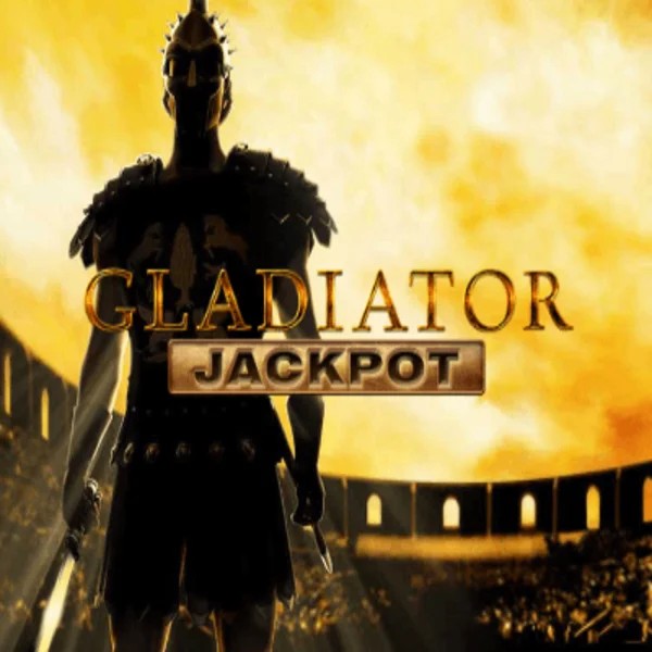 Gladiator Jackpot game by Playtech – logo hosted on Stake Casino