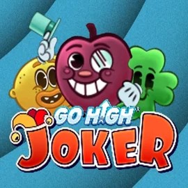 Go High Joker slot logo by RubyPlay at Stake Casino