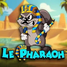 Official Slots logo: Le Pharaoh by Hacksaw Gaming at Stake Casino