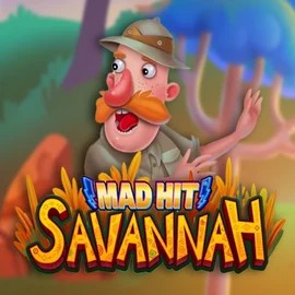 Mad Hit Savannah logo by RubyPlay at Stake Casino