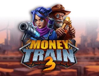Money Train 3 online game logo by Relax Gaming on casinoostake.eu