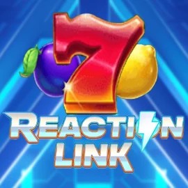 Reaction Link logo – Slots by Playtech at Stake Casino