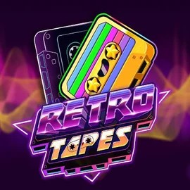 Retro Tapes slot icon by Push Gaming, available at Stake Casino