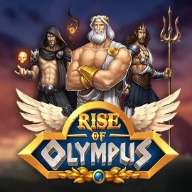 Rise of Olympus by Play'n GO, showcased at casinoostake.eu – game logo