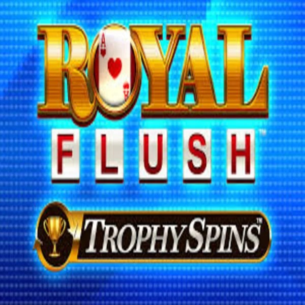 Royal Flush Trophy Spins logo – Slots by Greentube at Stake Casino