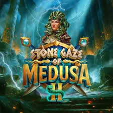 Stone Gaze of Medusa 2 online game logo by Stakelogic on casinoostake.eu