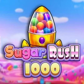 Sugar Rush 1000 logo by Pragmatic Play at Stake Casino