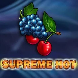 Supreme Hot game by Amusnet Interactive – logo hosted on Stake Casino