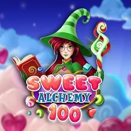 Sweet Alchemy 100 online game logo by Play'n GO on casinoostake.eu