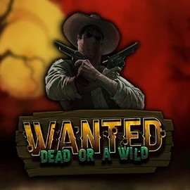 Wanted Dead or a Wild by Hacksaw Gaming, showcased at casinoostake.eu – game logo